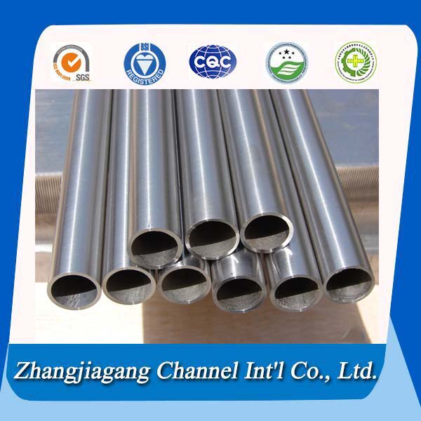titanium pipe astm b348 for industry