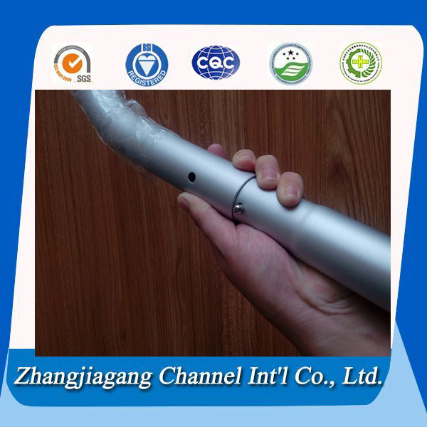 6063 T6 aluminium tubes with button clip manufacturer