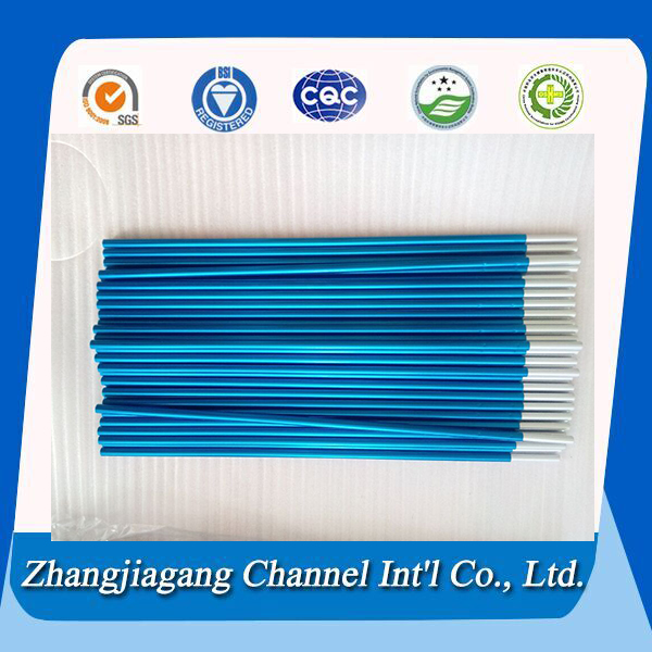 small diameter aluminium tent poles 7001 T6 in hot sale