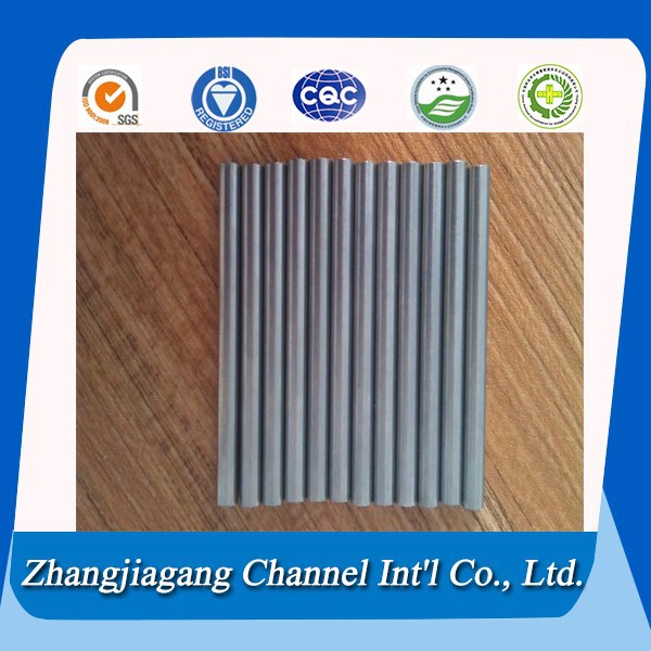 Round shape and is alloy or not anodized aluminium tube